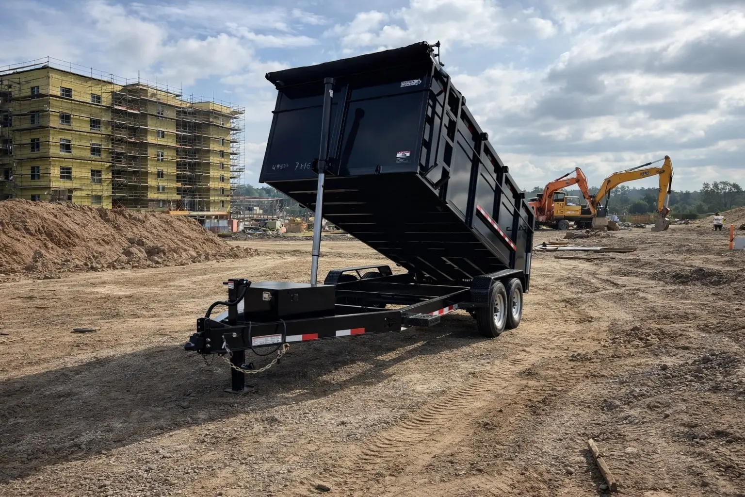 Panther Cargo bumper pull trailer side profile