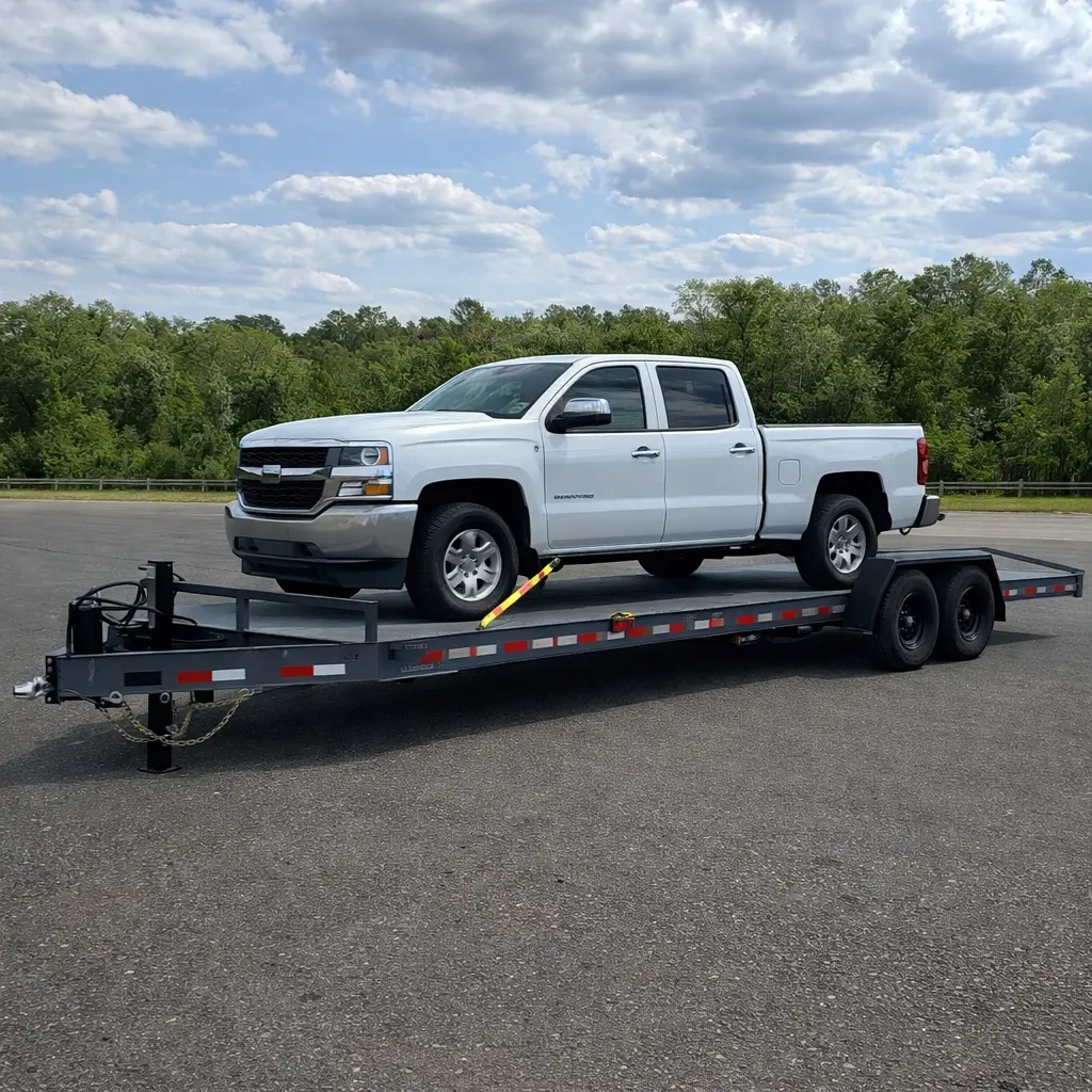 Panther Cargo equipment trailer hauling machinery